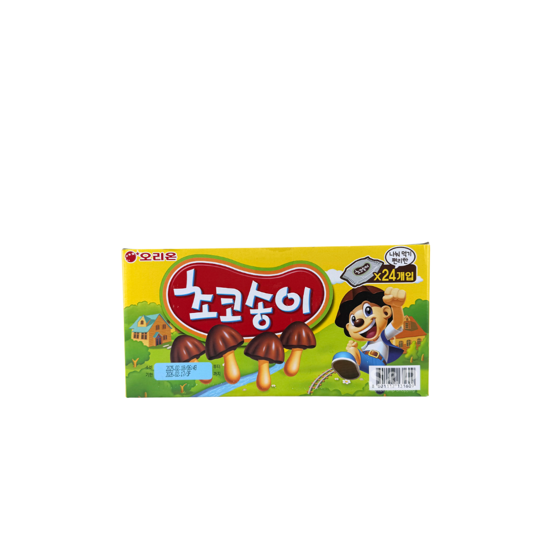 Orion Chocolate Mushroom with Mini Biscuit 24 packs